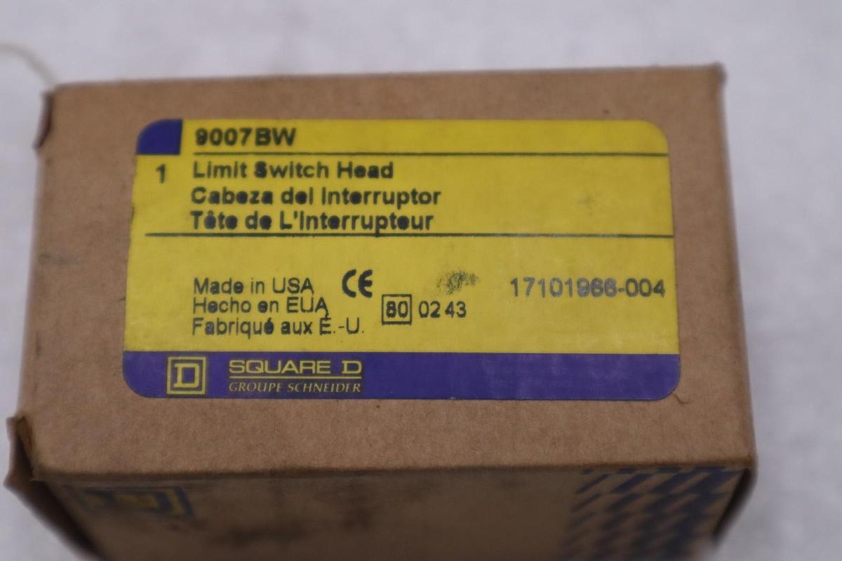 Square D 9007-BW Limit Switch Head 9007BW New In Box Stock GF-677A