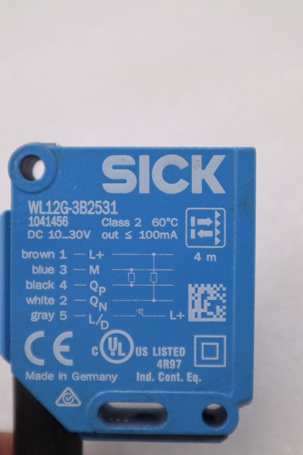 Used SICK WL12G-3B2531 Proximity Switch Sensor STOCK H1205A