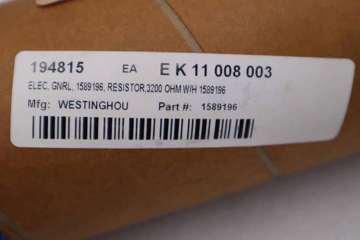 Used NEW WESTINGHOUSE 1589196 MINALITE INDICATING LAMP W/O BULB & LENS STOCK G680A