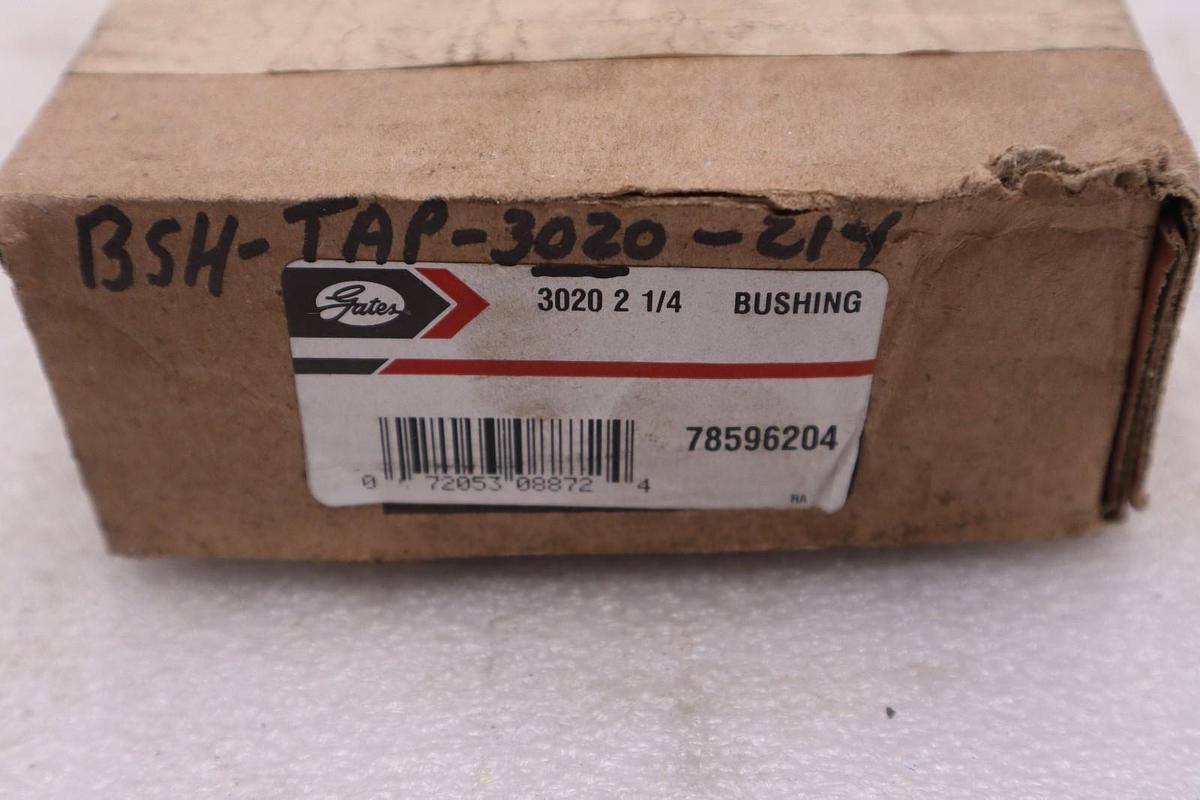 GATES 3020 2 1/4 BUSHING STOCK #L-287A