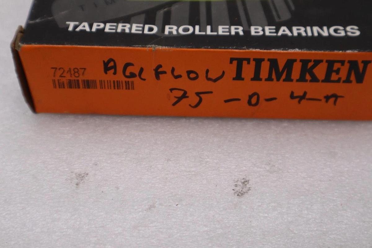 Used TIMKEN 72187 TAPERED ROLLER BEARING NEW STOCK L246CC