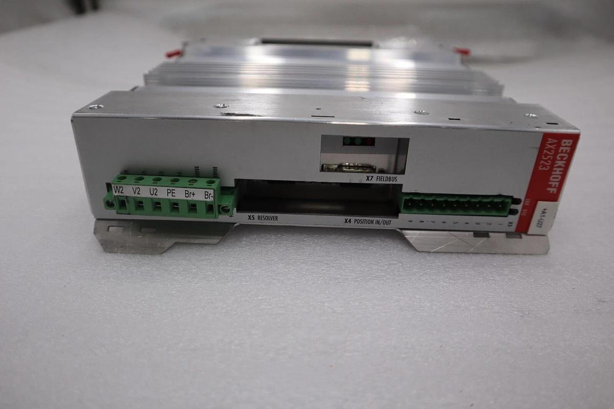Used Beckhoff AX2523-B750 Servo Drive STOCK 3430-D