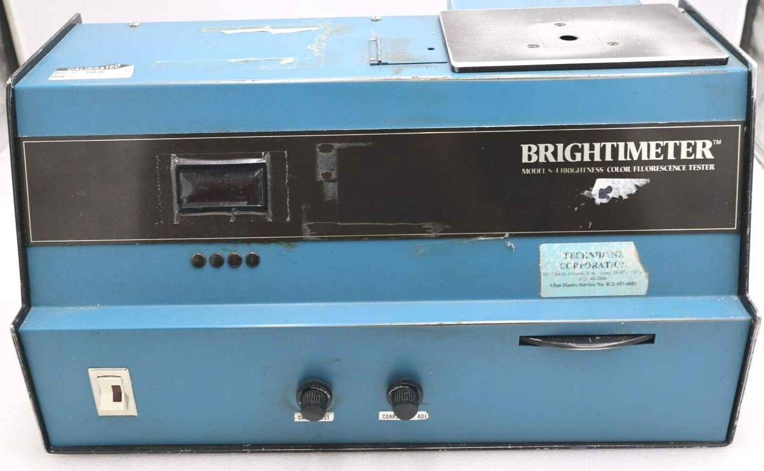 Used TECHNIDYNE CORPORATION 40436 BRIGHTIMETER MODEL S4 6.5V STOCK #1705