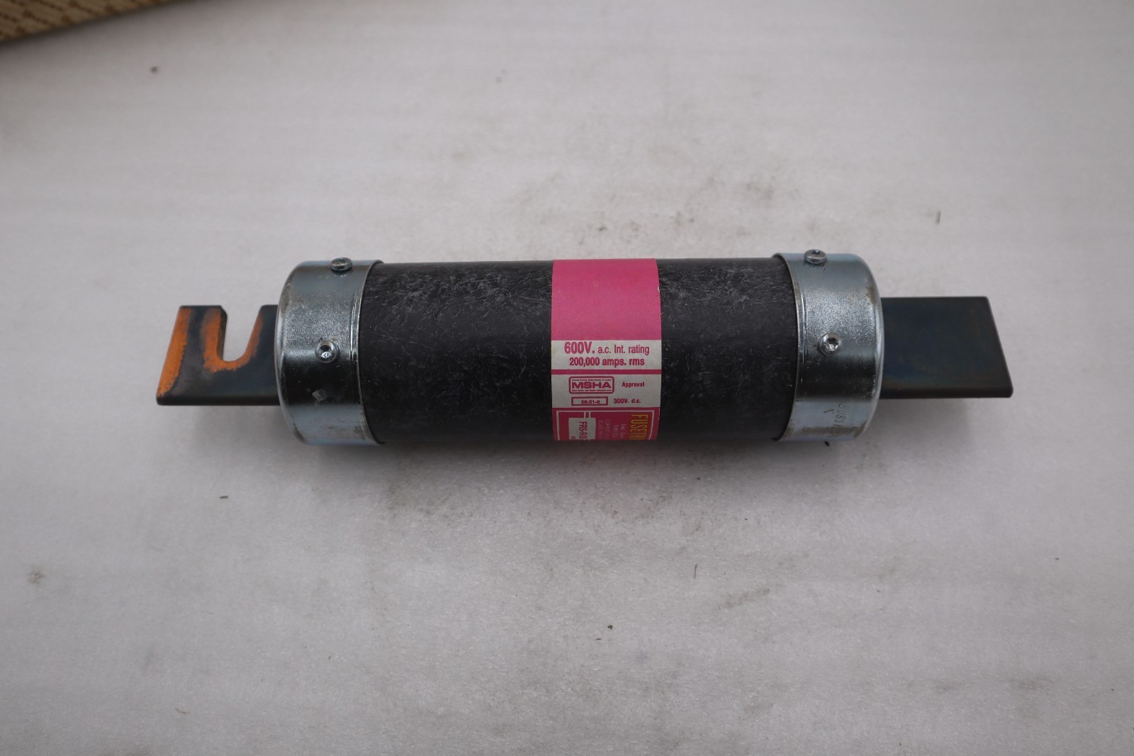 Used FUSETRON FRS-R250 600VAC 250A NEW OPEN BOX STK GF389A