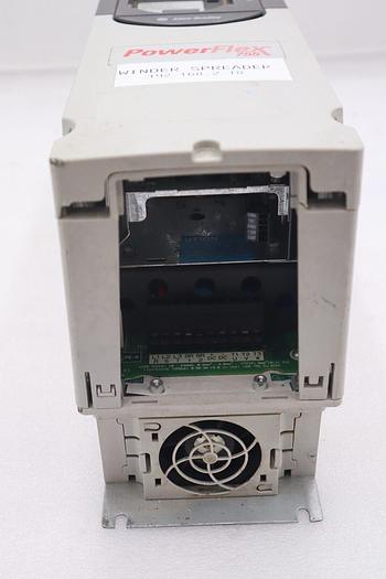 Used ALLEN BRADLEY POWERFLEX 755 DRIVE 5 HP 20G11ND8P0AA0NNNNN MFG. 2014 STOCK 308-A