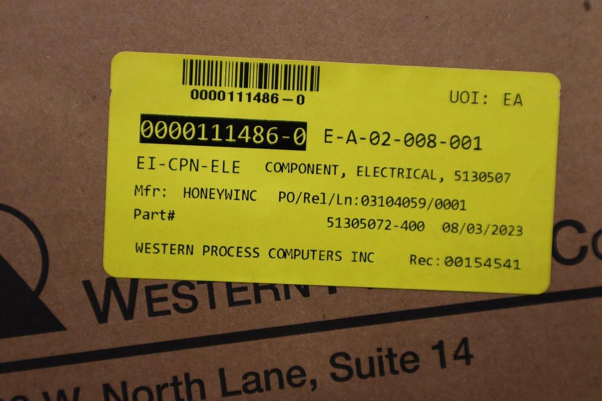 LOT OF 2 NEW IN BOX - HONEYWELL 51305072-400 CLCNIO BOARD  STOCK G16