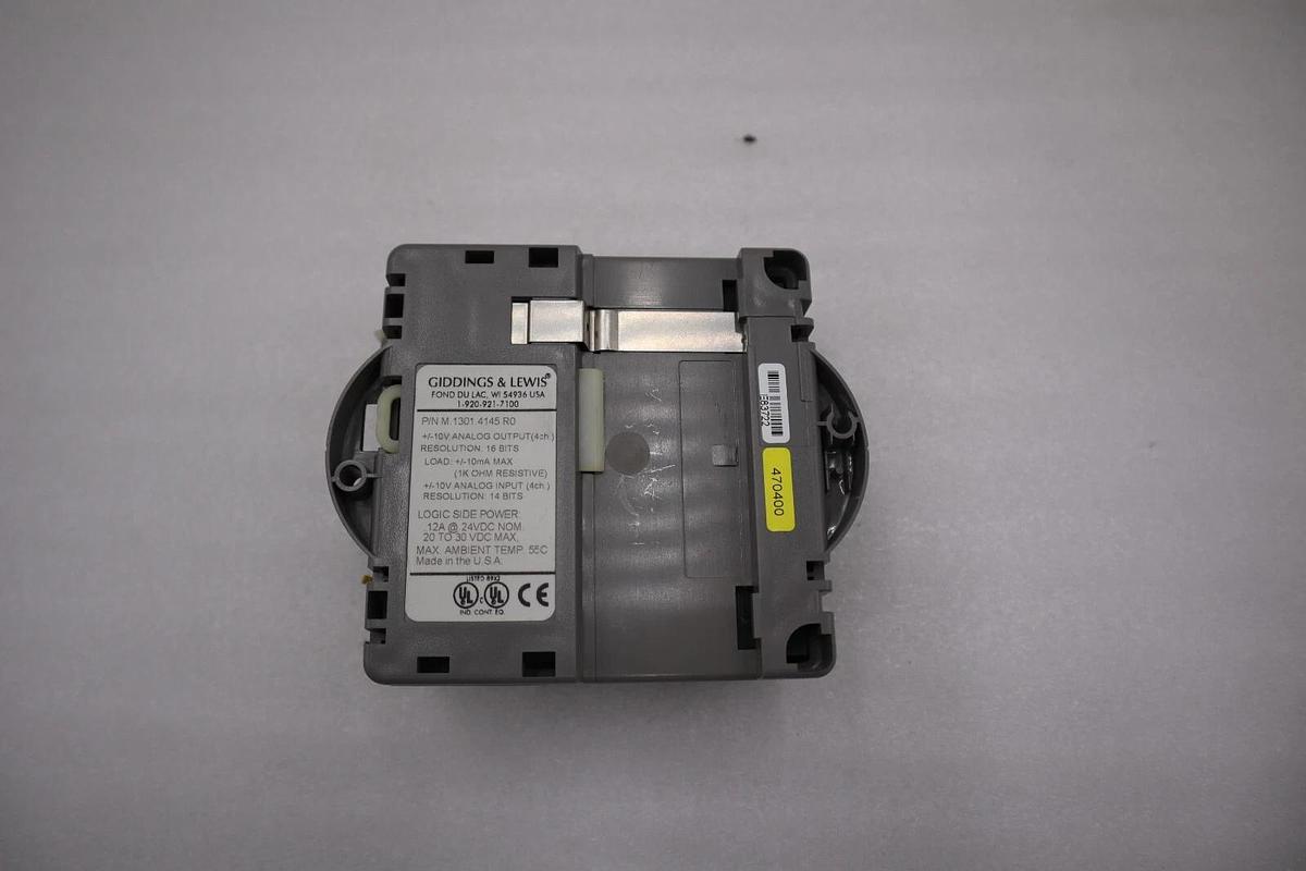 Used Giddings & Lewis M.1301.4145 R0 OUTPUT INPUT PLC MODULE STOCK 5148A