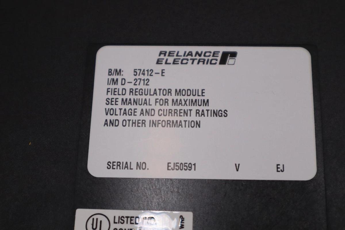AUTOMAX RELIANCE ELECTRIC 0-57412-E FIELD REGULATOR MODULE NEW STOCK G421
