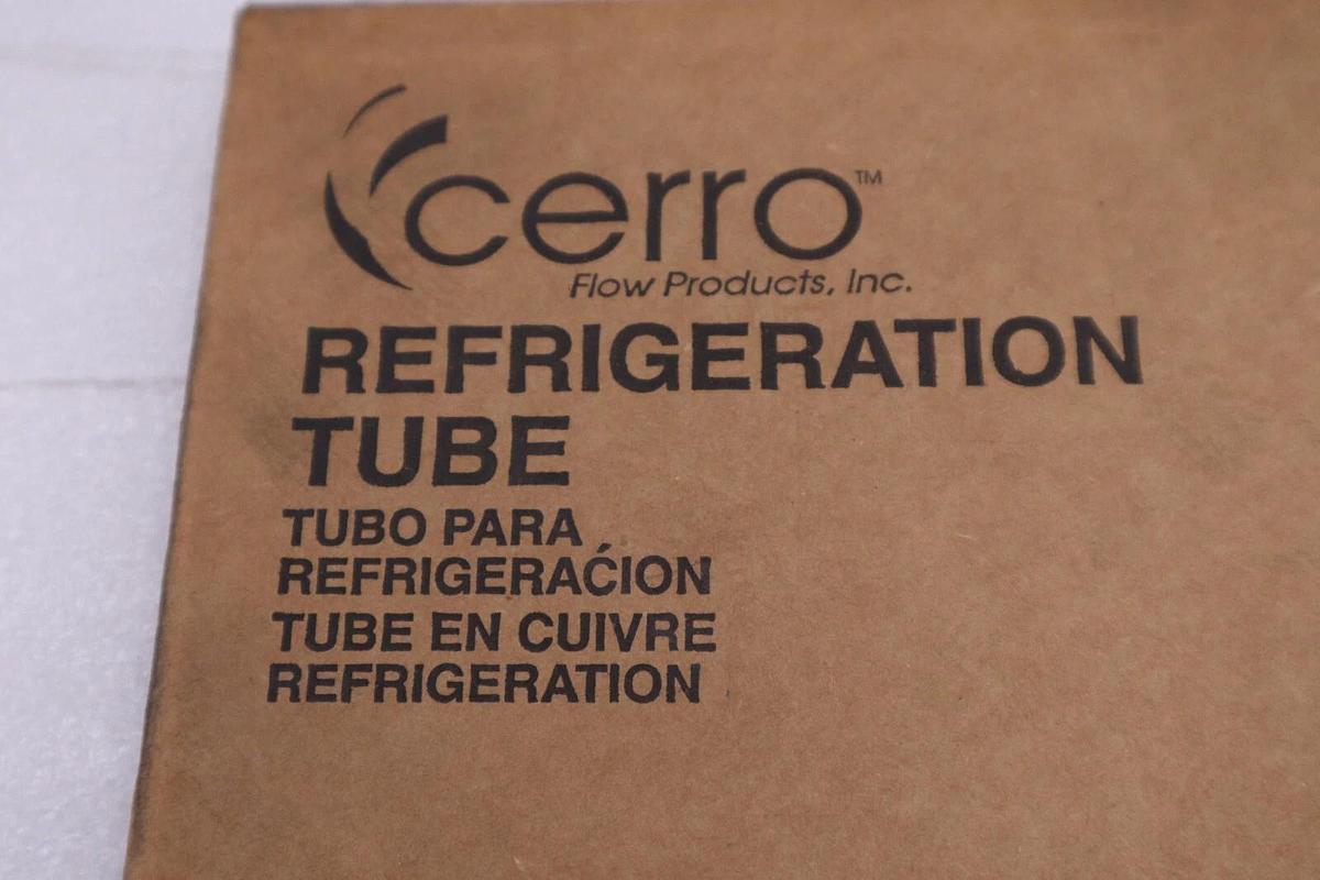 Used NEW IN BOX Cerro 1/8” Copper Refrigeration Tubing 50' STOCK H303