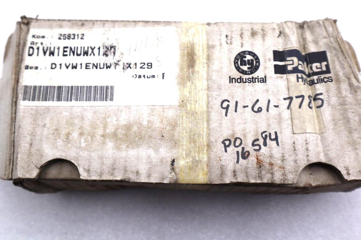 Used IN BOX PARKER VALVE 1VW1ENUW75X129 98 V 0.31 A #L-598