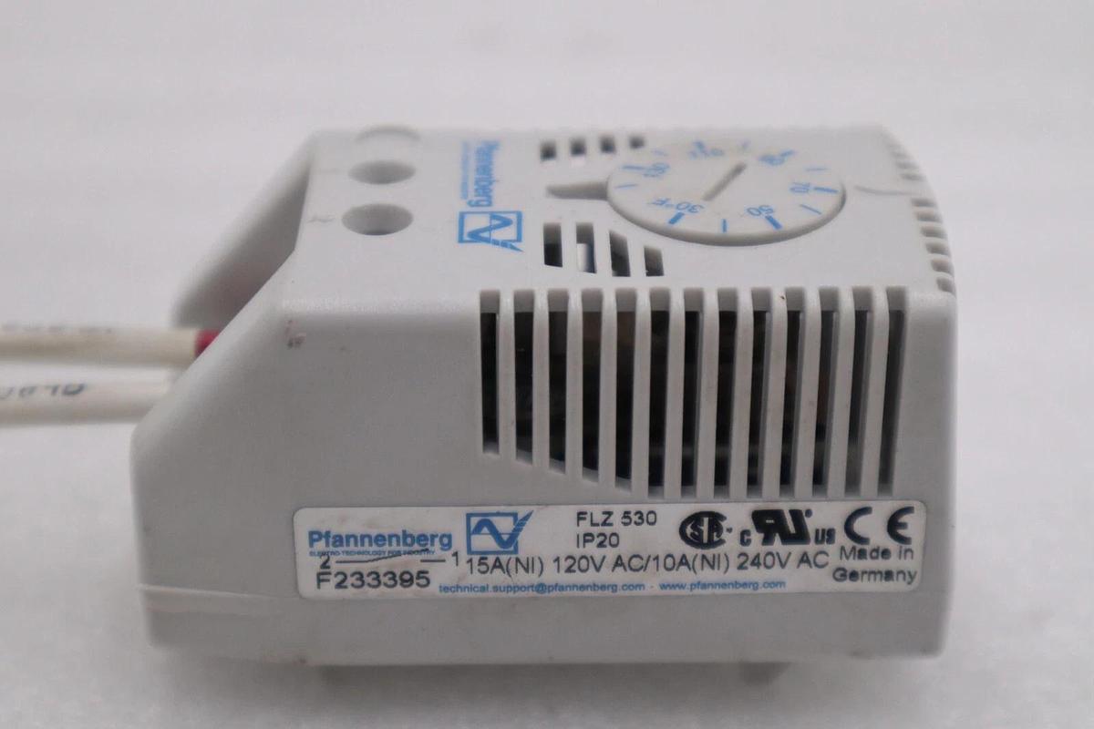 Used Pfannenberg FLZ530 Thermostat STOCK K-443-A