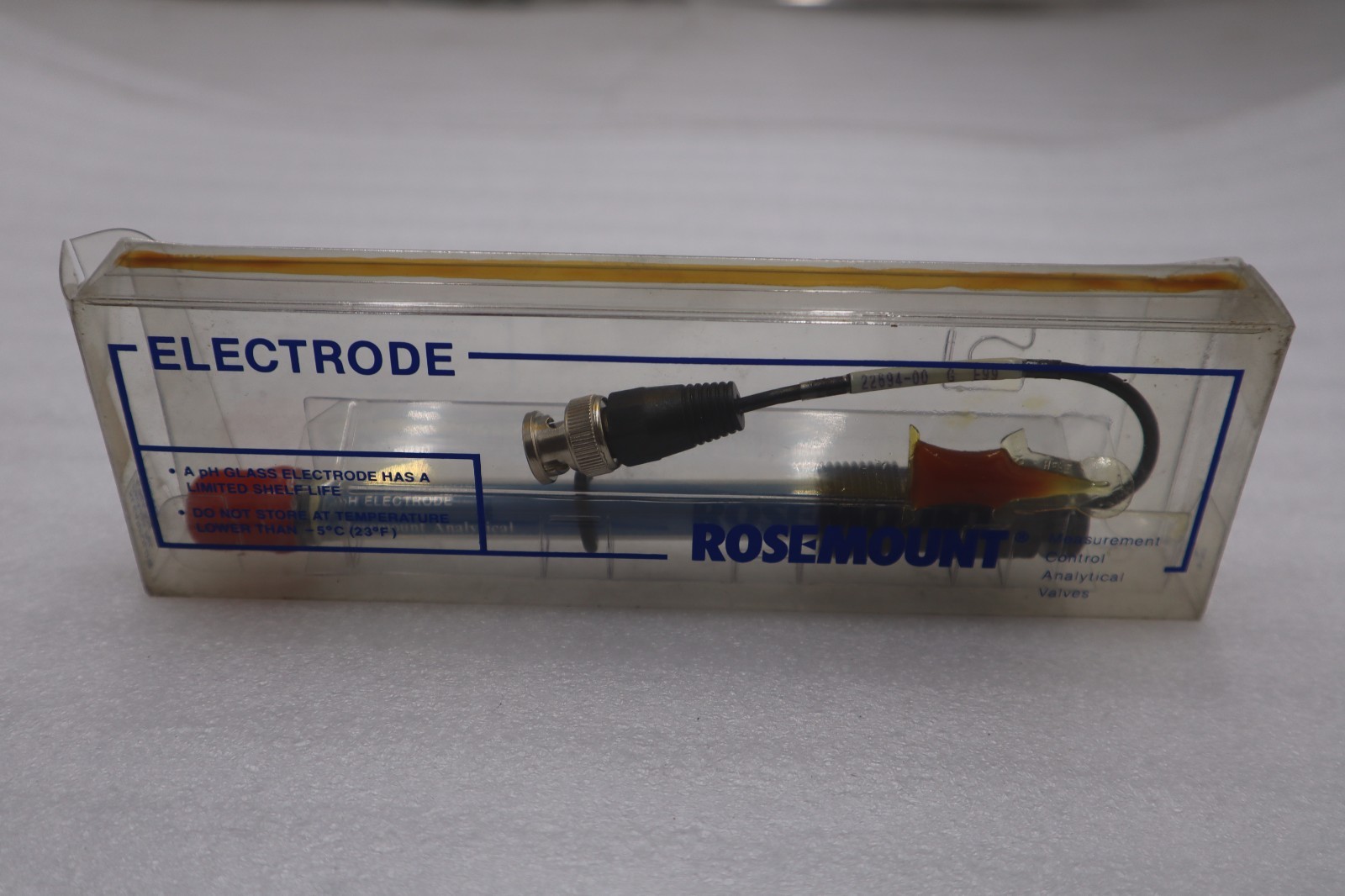 Used NEW IN BOX Rosemount 22694-00 Ph Electrode Ph Sensor stock GF237A