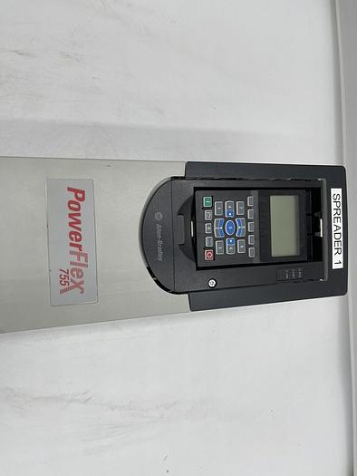 Used ALLEN BRADLEY POWERFLEX 755 DRIVE 5 HP 20G11ND8P0AA0NNNNN MFG. 2017 STOCK 1218