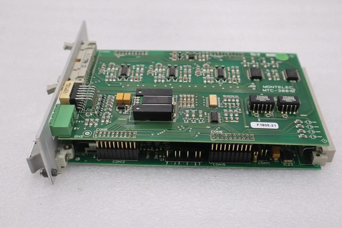 Used PASABAN MONTELEC MTC3001-DC DRIVE CONTROL PLC #3975-A