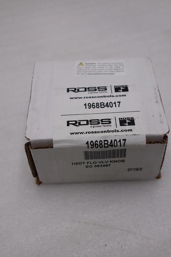 Used ROSS CONTROLS 1968B4017 / 1968B4017 (BRAND NEW) STOCK H40A