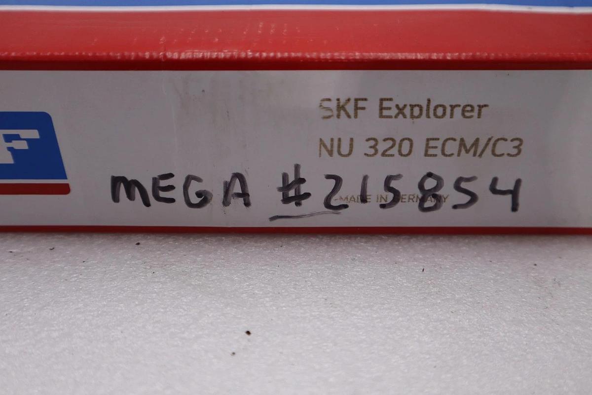 Used NEW SKF NU 320 ECM/C3 single row cylindrical roller bearing STK GF118