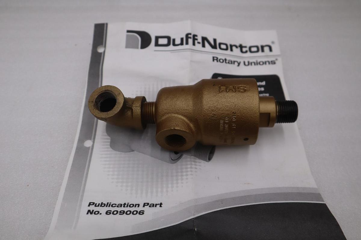 DUFF-NORTON 730398C Rotary Union Carbon Steel NEW IN BOX STOCK GF-1343