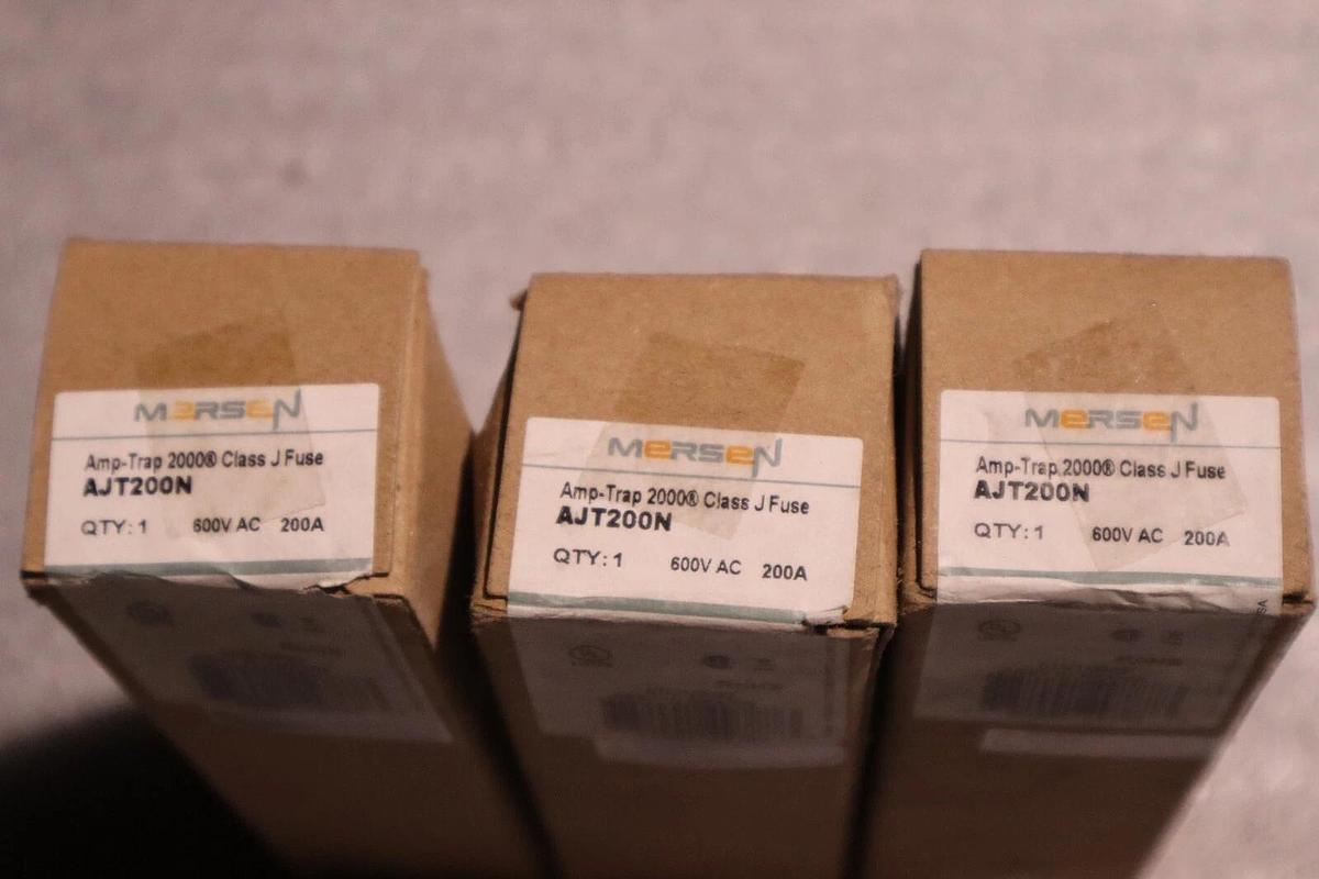 MERSEN AJT200N / AJT200N (NEW IN BOX) CLASS J FUSE STOCK 5820
