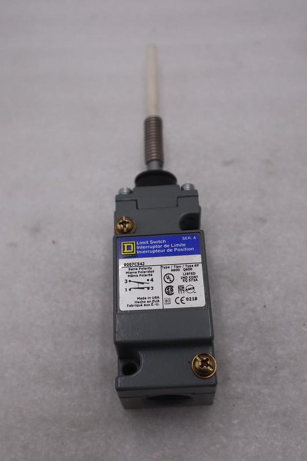 Used Telemecanique Sensors 9007C54j Heavy Duty Limit Switch, Wobble Stick NEW #GF706A