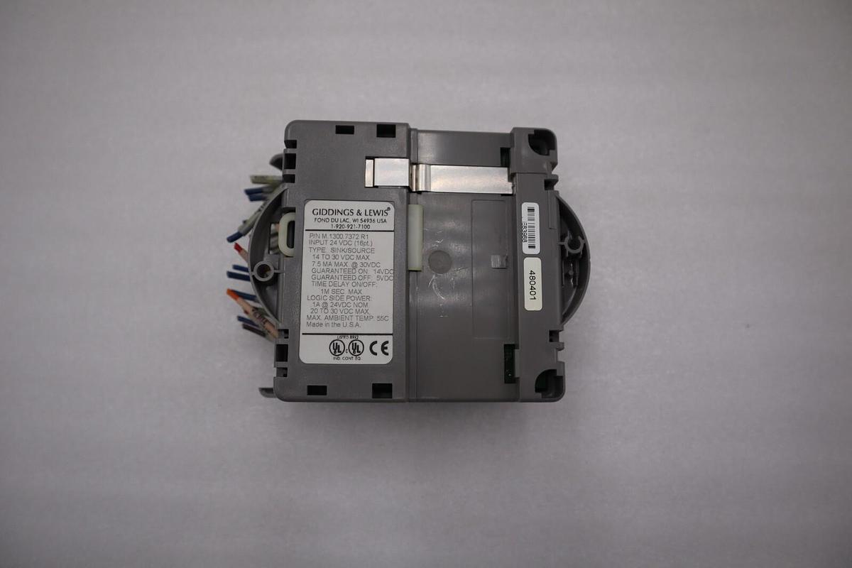 Used Giddings & Lewis M.1300.7372 R1 Input Module 24VDC SINK/SOURCE STOCK 5154A