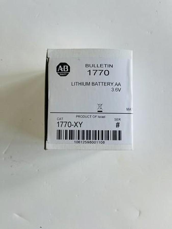 Used ALLEN BRADLEY 1770-XY 3.6V NSMP #K-911/956/958/959