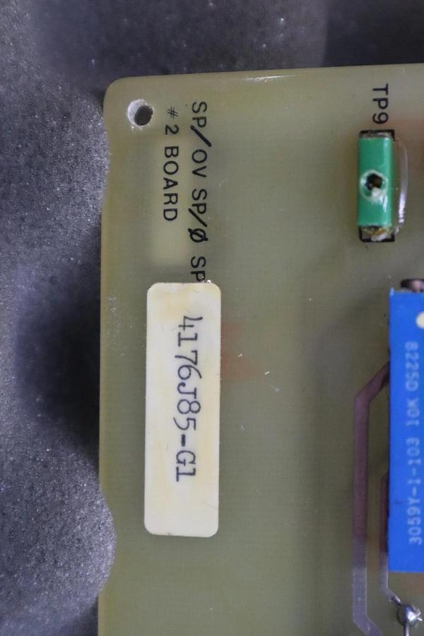 Used NEW GENERAL ELECTRIC 4176J85-G1 SP/OV SP/0 SP BOARD STOCK G522