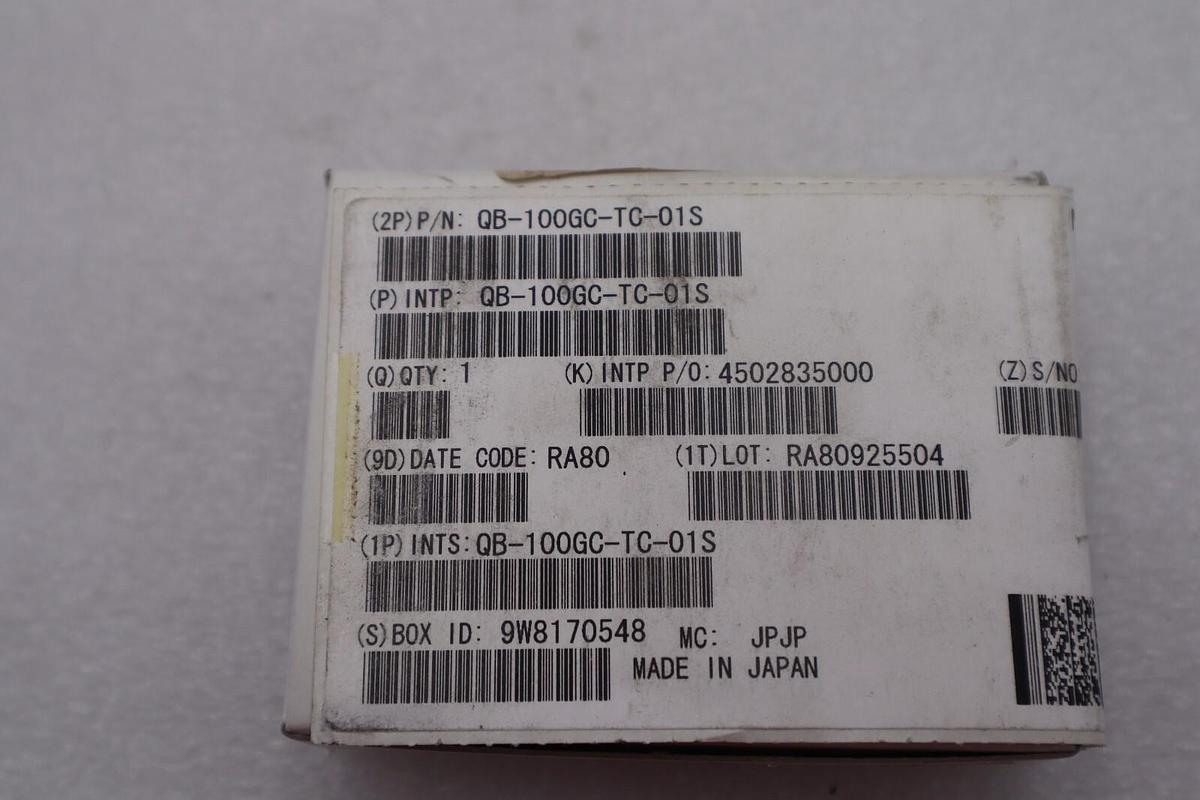 NEW NEC ELECTRONIC QB-100GC-TC-01S FREE SHIPPING STOCK #2707