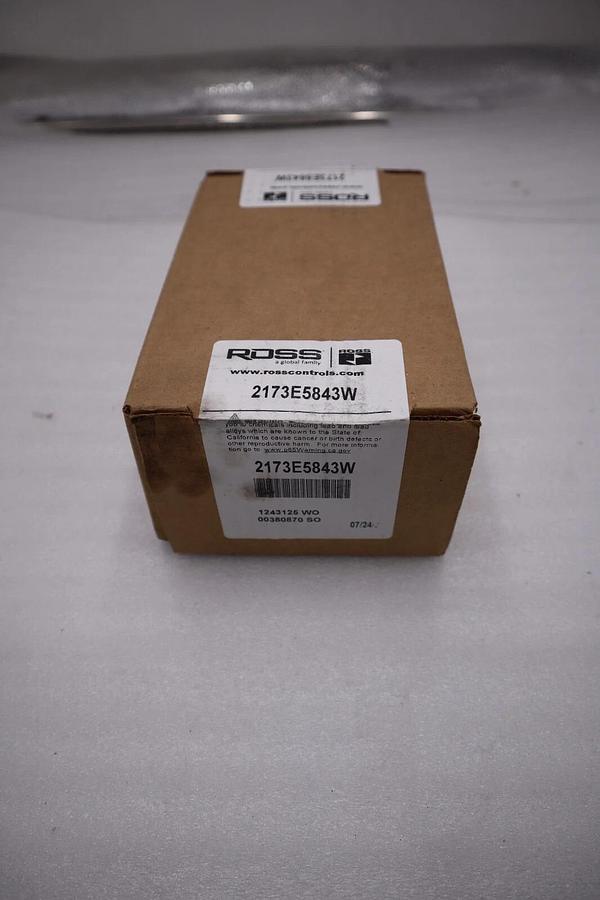 ROSS CONTROLS 2173E5843W / 2173E5843W (BRAND NEW) STOCK H363