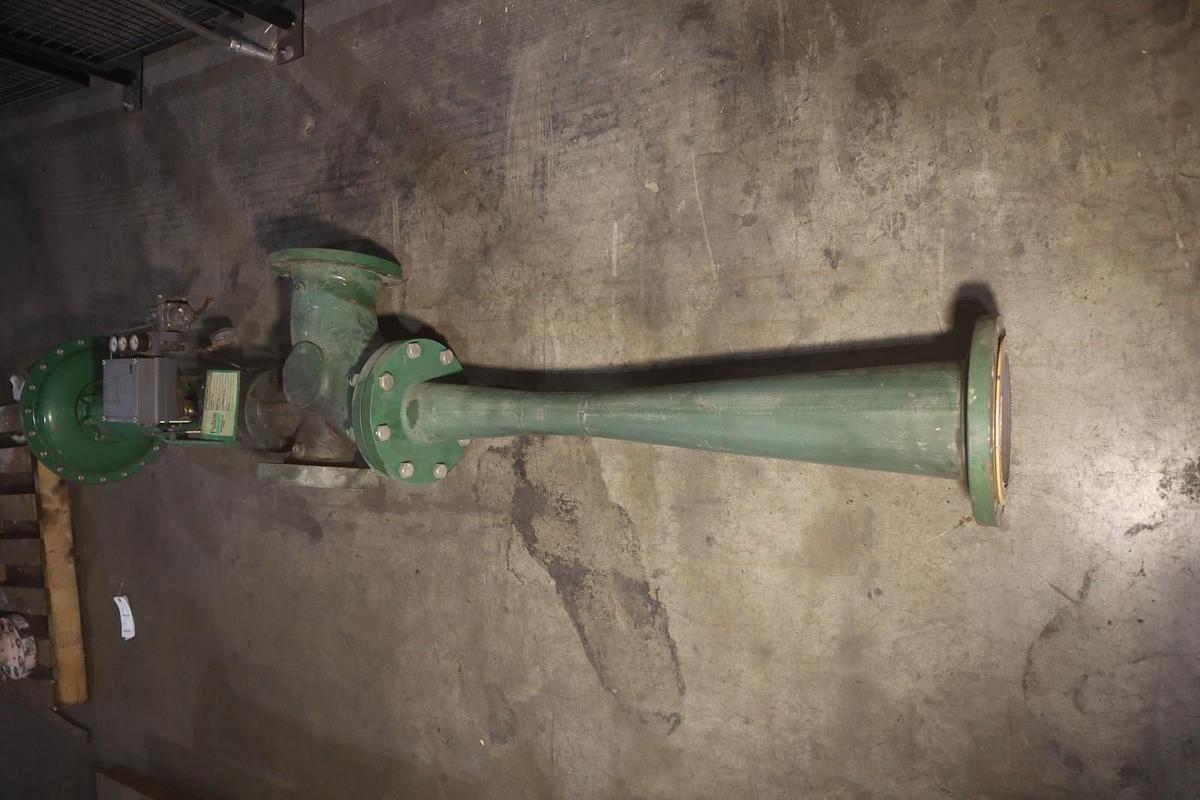 Used Fisher Control Valve Fulton Boiler Steam Valve With Pneumatic Actuator