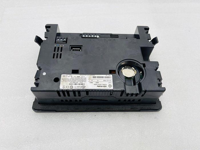 Used 2711C-T6M Allen Bradley Panelview 600 Mono Touchscreen C600 Ser C #L-718
