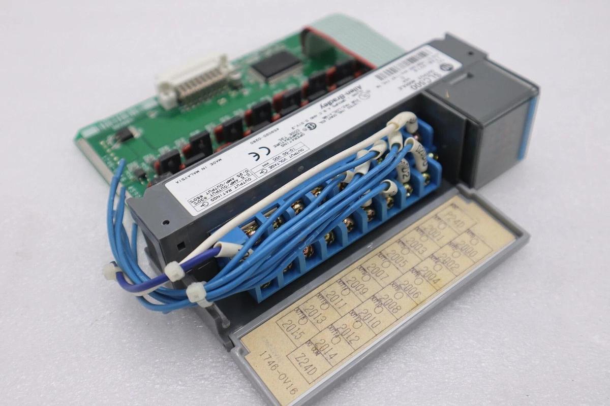 Used Allen Bradley 1746-OV16 Ser. C Output Module SLC 500 1746OV16 AB STOCK K-677-C