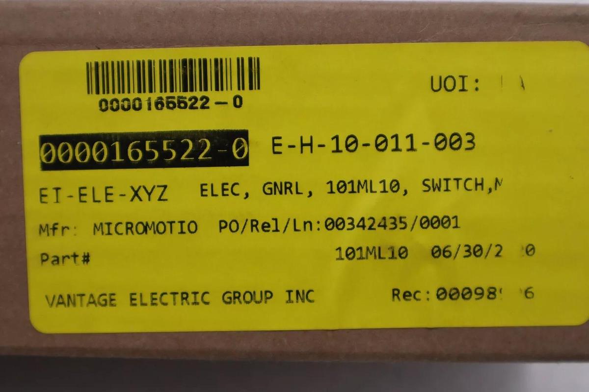 Honeywell Limit Switch 151ML10 Side Rotary w/Rod NEW UNIT STOCK G15A