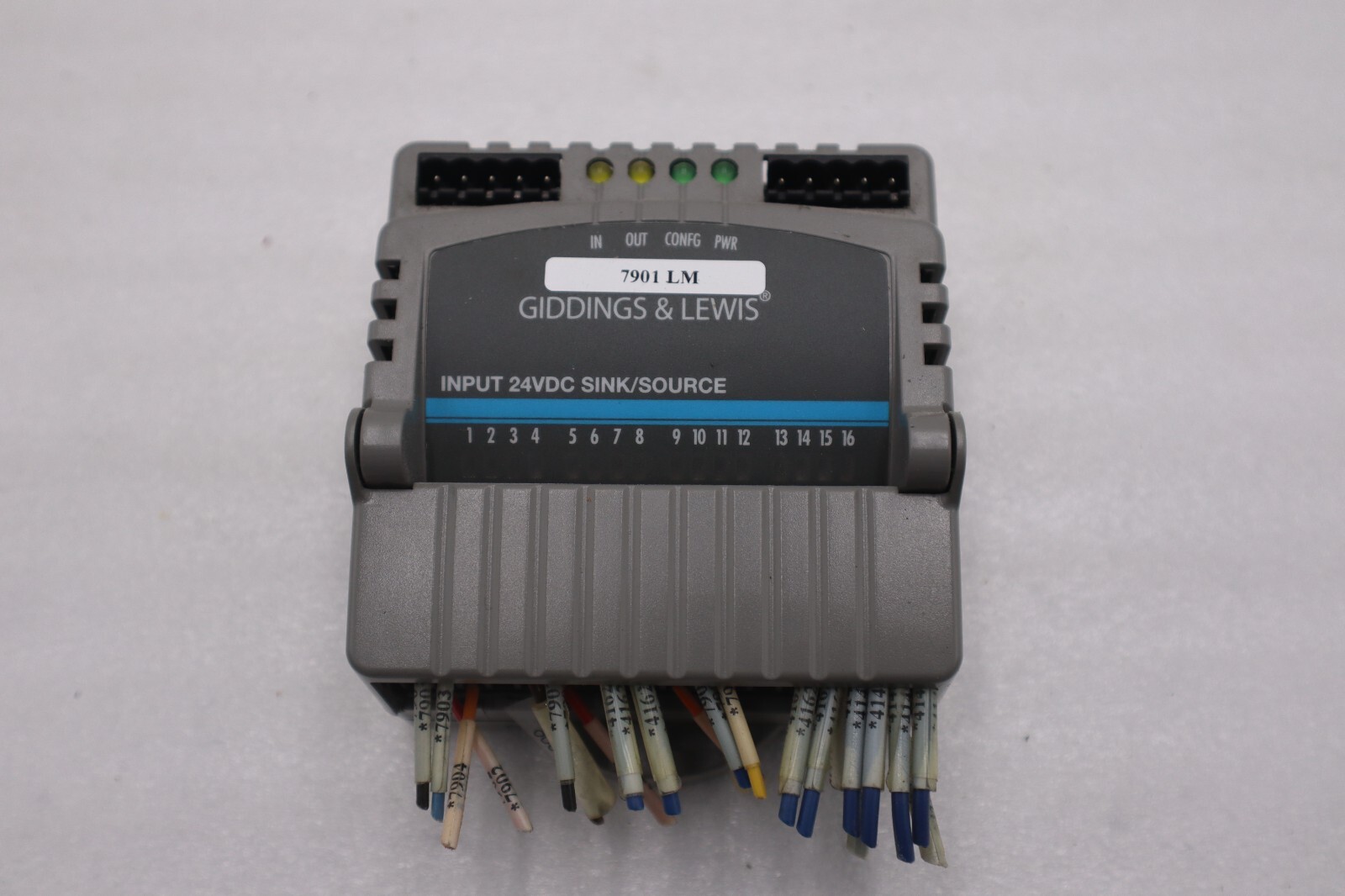 Used GIDDINGS & LEWIS M.1300.7372 R1 Input Module 24VDC SINK/SOURCE STOCK 629-D