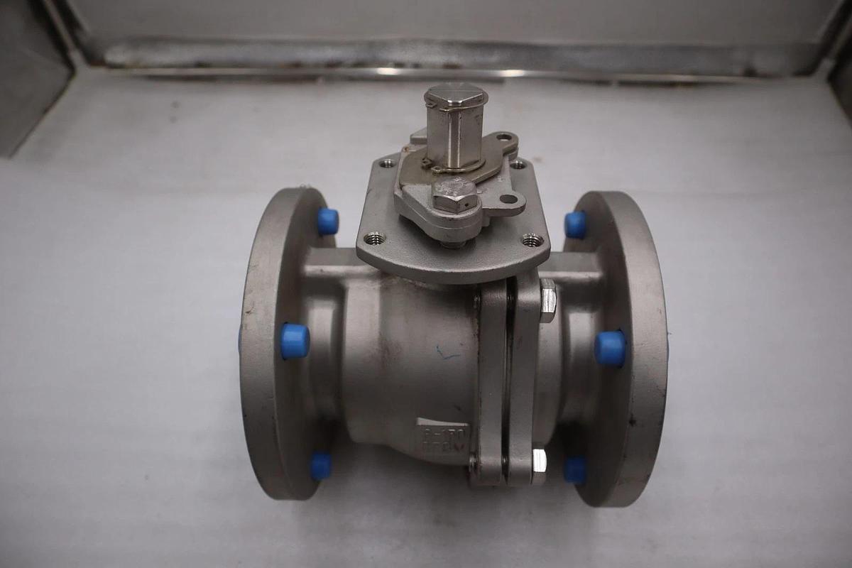 Used Sharpe 3" 3-150 CF8M 1-Piece Ball Valve - STOCK GF617