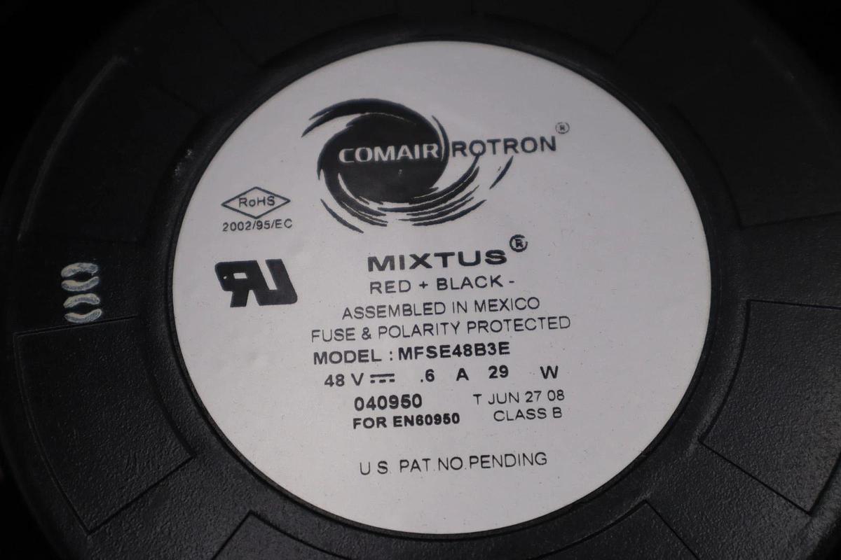 Used Ametek Comair Rotron 040950/ MFSE48B3E 200MM 48VDC 600MA - STOCK GF259