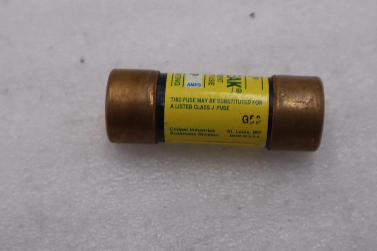 Used LOT OF 5 - Bussmann LPJ-8SP Fuse 8A 600V Time Delay Class J Dual Element #H597A