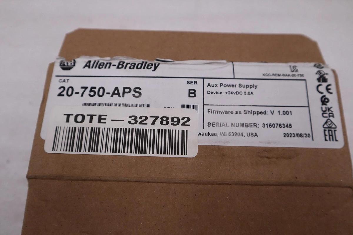 NEW OPEN BOX AB Allen-Bradley 20-750-APS Power Supply PowerFlex 750 STK GF21A