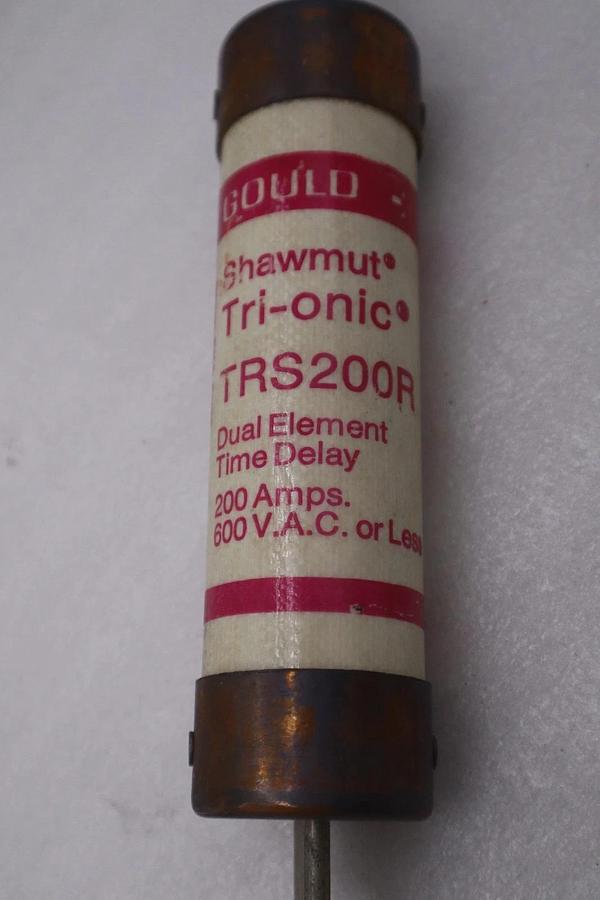 LOT OF 3 - Mersen Ferraz Shawmut TRS200R Class RK5 Fuse - STOCK H-1690A