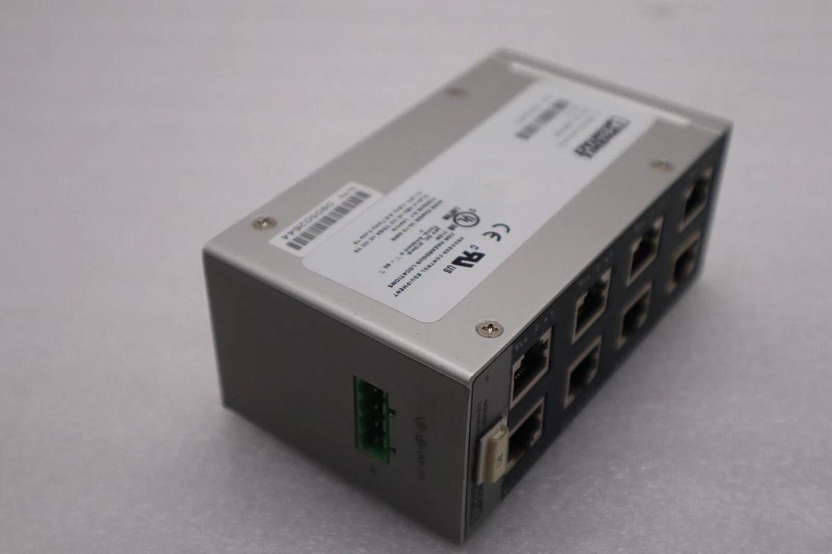 Used Phoenix Contact FL Switch SFN 8TX 8-Port Industrial Ethernet STOCK K-94C