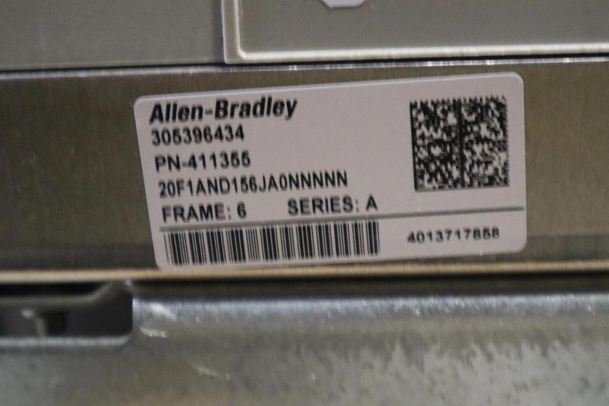 Used 125 HP 20F1AND156JA0NNNNN ALLEN BRADLEY PowerFlex 755 AC Drive BRAND NEW #S-409