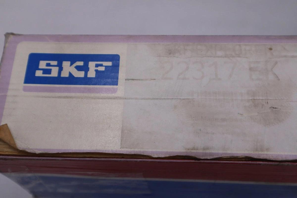 Used NEW OPEN BOX SKF 22317 EK spherical roller bearing STOCK K3231CC