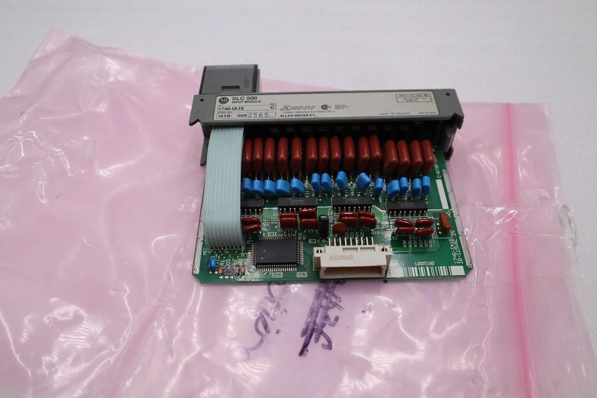 Used Allen Bradley 1756-IA16/C PLC Processor Module AB STOCK H952A