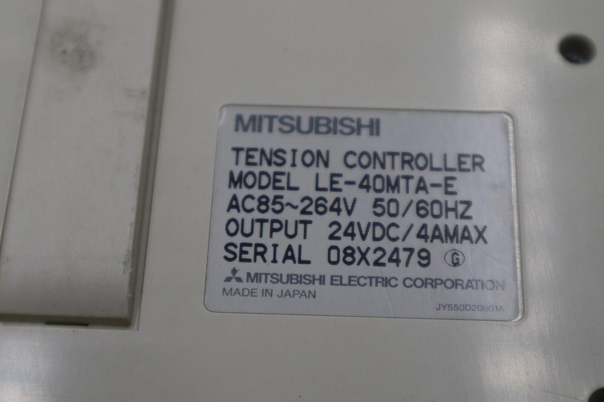 Used Mitsubishi Tension Controller LE-40MTA-E LE40MTAE STOCK K-3006-A