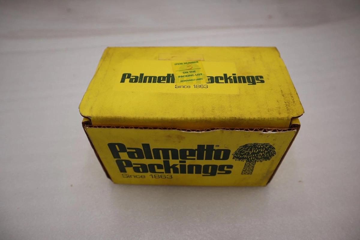 Used NEW IN BOX PALMETTO PACKING 1347AF Packing Seal 1/2 Sq In. STOCK H451A