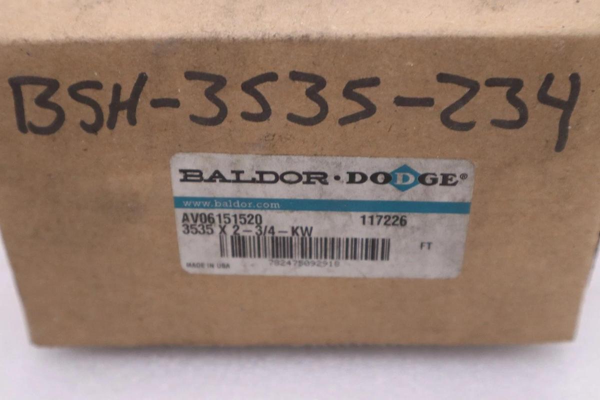 DODGE 117226 3535X2-3/4KW NEW OPEN BOX STOCK GF647