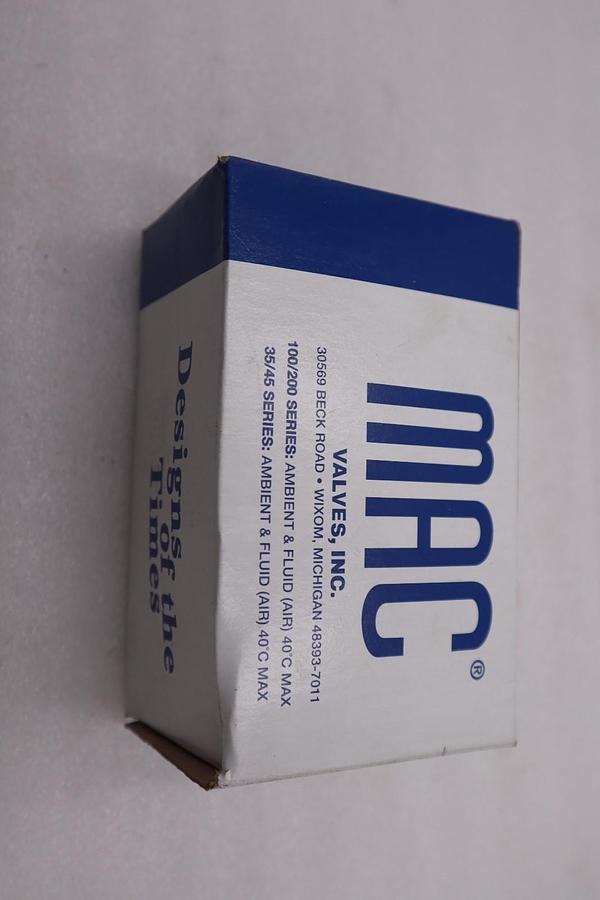 NEW MAC 6211C-000-PM-502DA W/ PME-502DABE SOLENOID VALVE 6200 SERIES #H728A