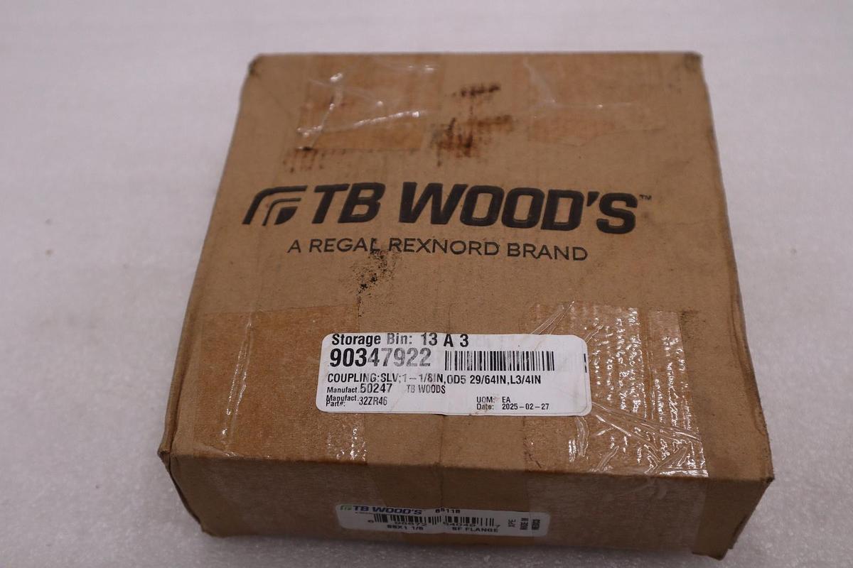 TB WOODS 8SX1 1/8 FLANGE STOCK #3457B