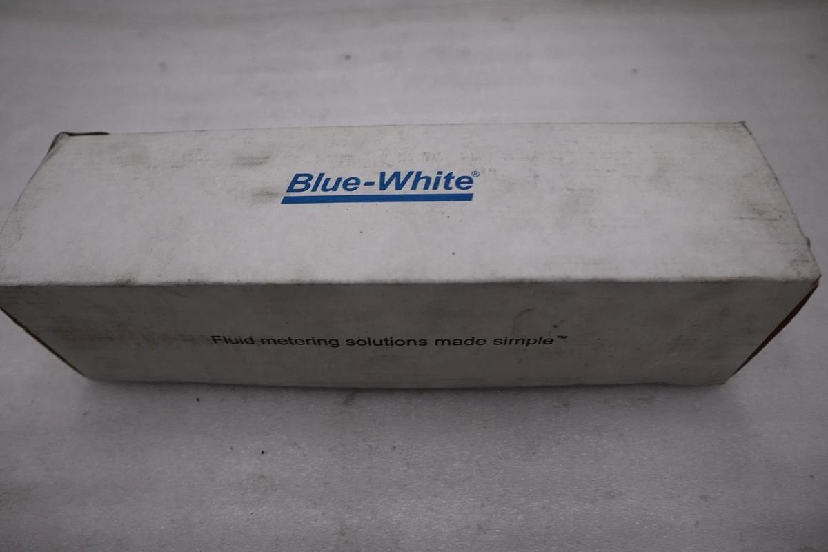 Used Blue-white F-40750LN-12 Variable Area Flow Meter - STOCK 3127CC
