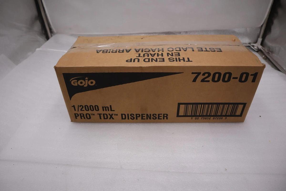 GOJO 7200-01 PRO TDX 2000 mL Dispenser, Gray (THREE AVAILABLE) STOCK 5555A