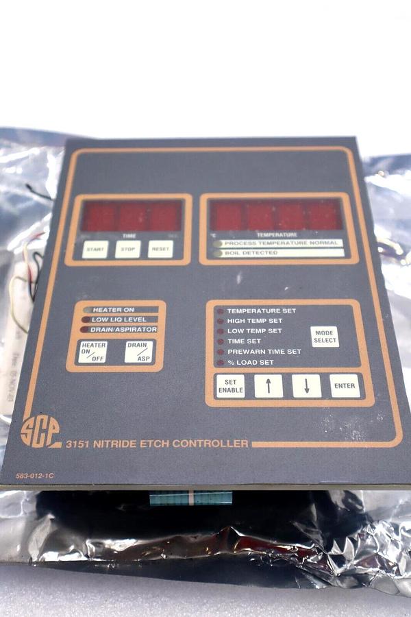 SCP GLOBAL TECHNOLOGIES 3151 NITRIDE ETCH CONTROLLER STOCK #2809